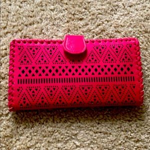 Pink wallet